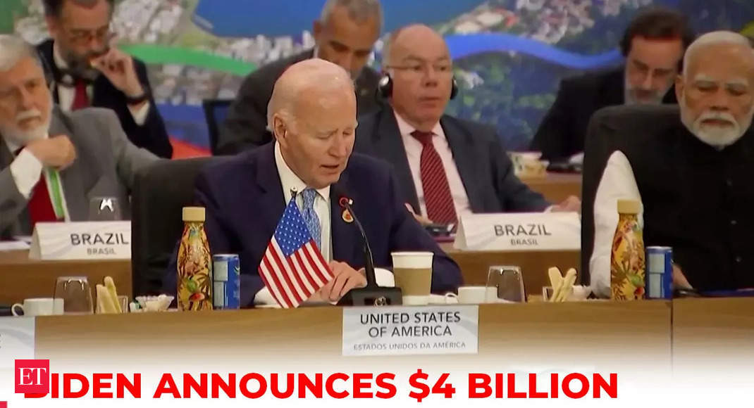 G20 Summit: US President Joe Biden announces $4 Billion pledge to World Bank