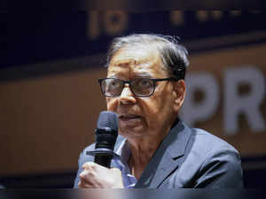 Chennai: Chairman of the 16th Finance Commission Arvind Panagariya addresses a p...