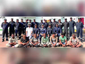 Coast Guard Rescues 7 Fishermen From Pak Ship in Gujarat