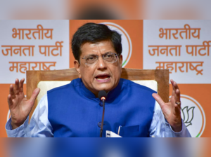 Union commerce & industry minister Piyush Goyal