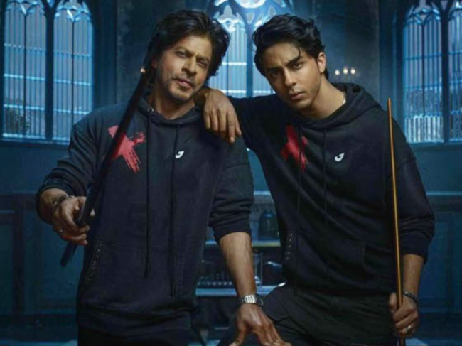 Shah Rukh Khan and Aryan Khan