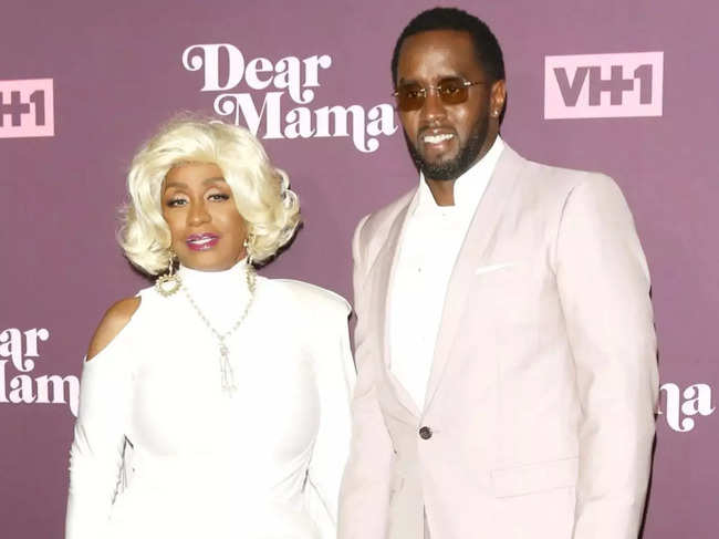 Sean Diddy and his mother Janice Combs