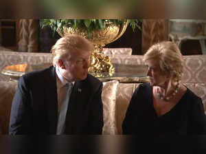 Donald Trump and Linda McMahon