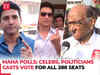 Maharashtra polls: From Sachin, Sonu Sood to Sharad Pawar, celebs cast votes, motivate Mumbaikars