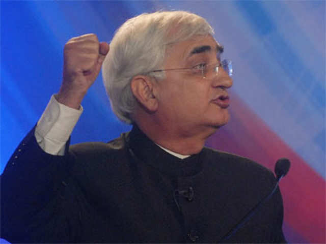 Salman Khurshid, Law Minister