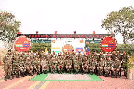 Indian Army performs Joint Table Top Exercise, CINBAX with Cambodian Army in Pune