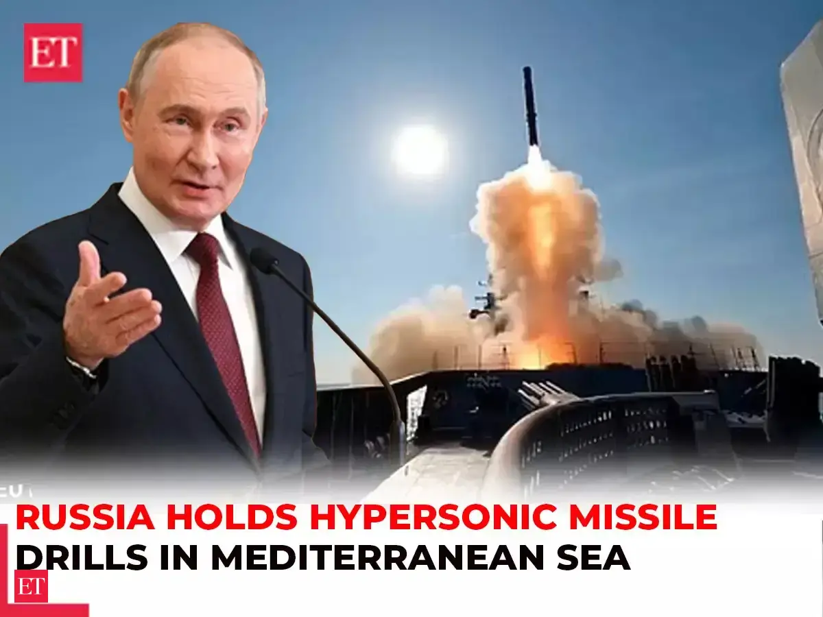 Putin flexes military muscle as Russia conducts hypersonic missile ...