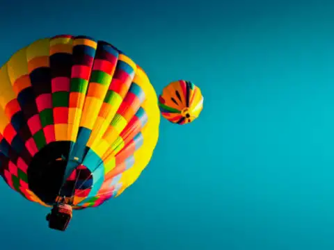 Hot air balloon ride