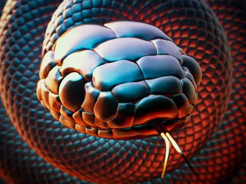 What did snakes symbolise in Ubaid culture?