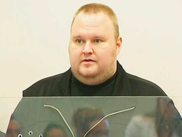 Kim Dotcom in court