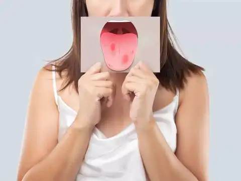 White or red patches