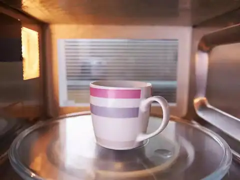 Microwave the batter
