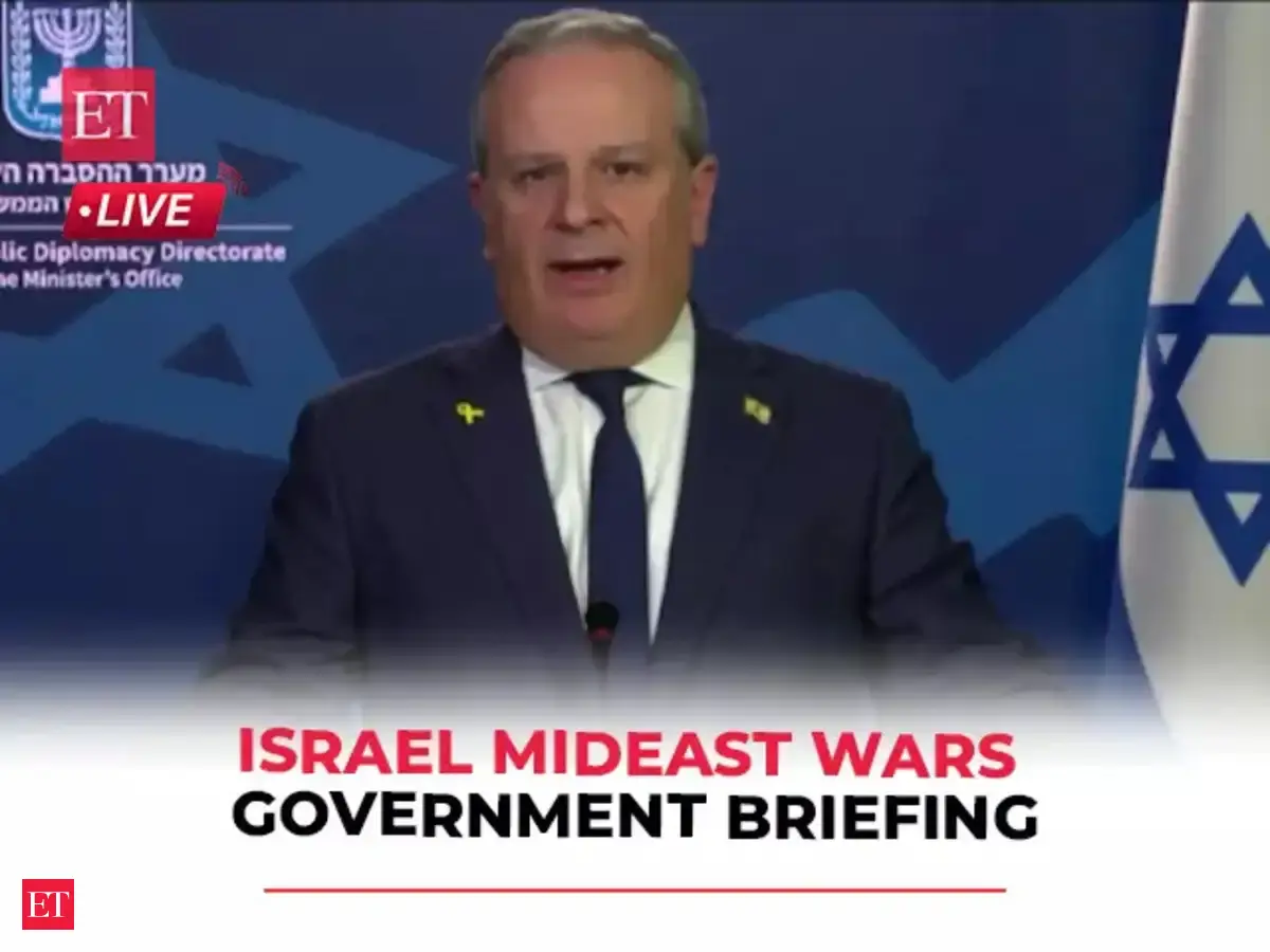 LIVE: Israeli government spokesman David Mencer gives update as Middle ...