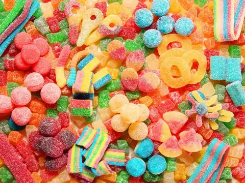 Unpacked loose snacks