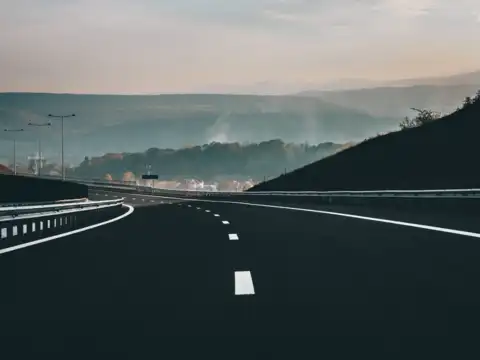 What is the process of making plastic roads?