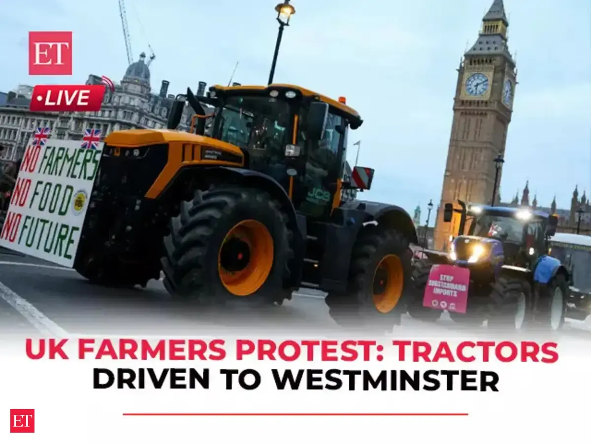 LIVE | UK Farmers protest: Tractors driven to Westminster as budget ...