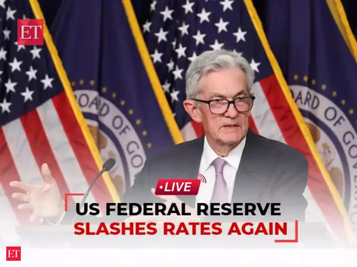 US Federal Reserve cuts interest rates for 3rd time this year by 25 bps ...