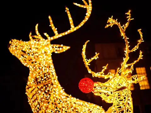 Why Rudolph's nose is red