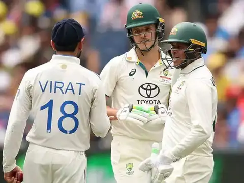 Drama on debut: Sam Konstas' heated exchange with Kohli & Wikipedia decor