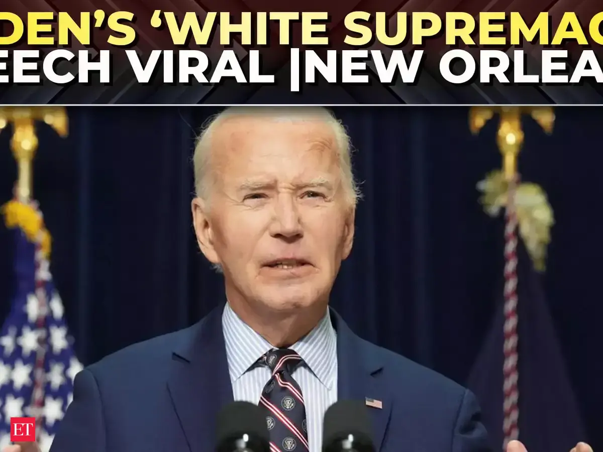 'Poison of white supremacy…’: Joe Biden speech resurfaces after New ...