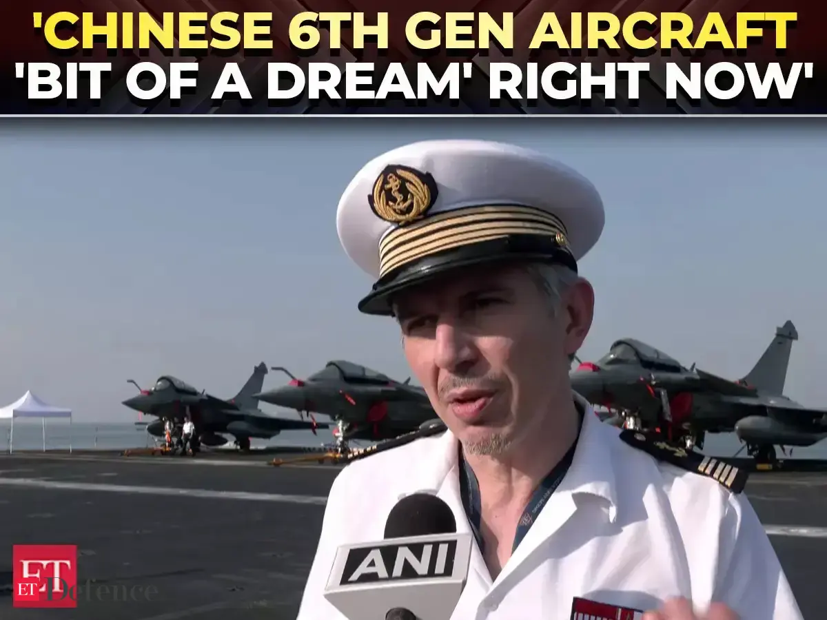 'Bit of a dream right now...', French air wing commander on reports of ...
