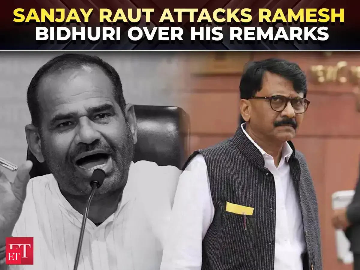 Sanjay Raut hits out at BJP's Ramesh Bidhuri over his ‘controversial ...