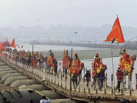 Mahanirvani Akhada's Chavni Pravesh