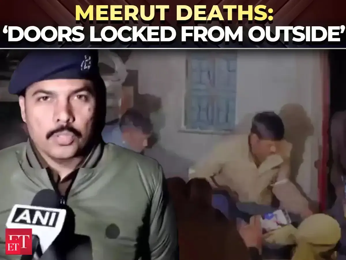Family of five found dead at home in UP's Meerut;