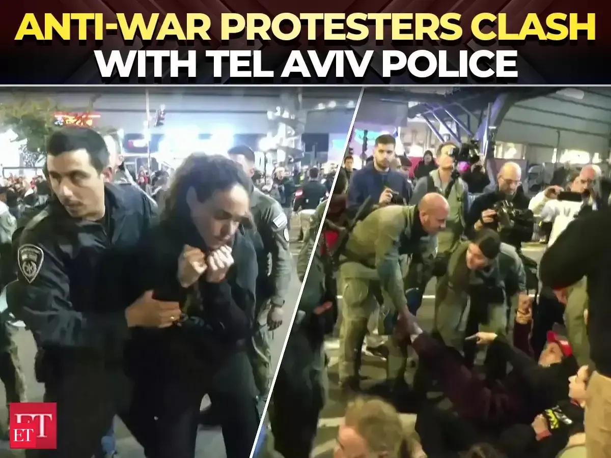 Anti-Netanyahu stir goes out of control: Tel Aviv Police scuffle with ...