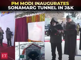 J&K: PM Modi inaugurates the Z-Morh tunnel in Sonamarg, mega boost ...