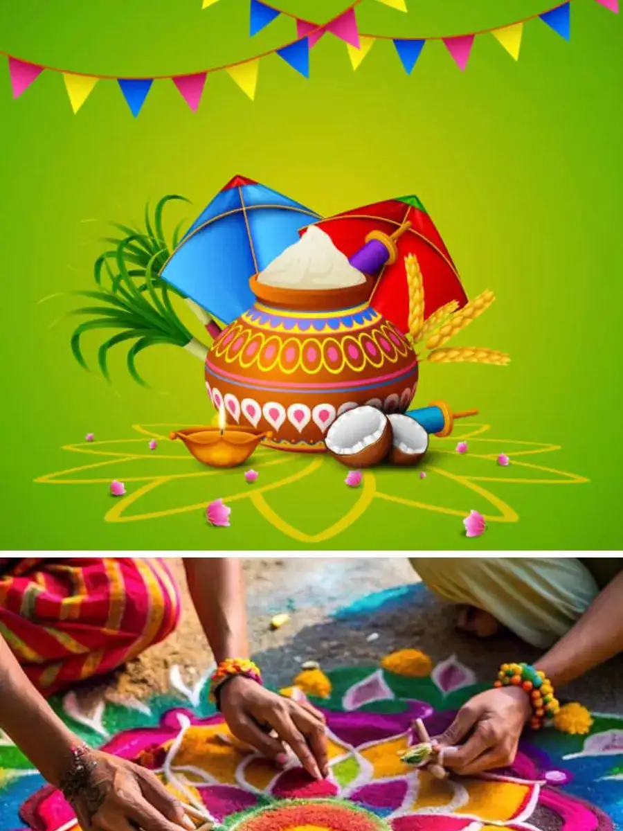 8 Pongal Rangoli Ideas To Celebrate The Harvest Festival | EconomicTimes