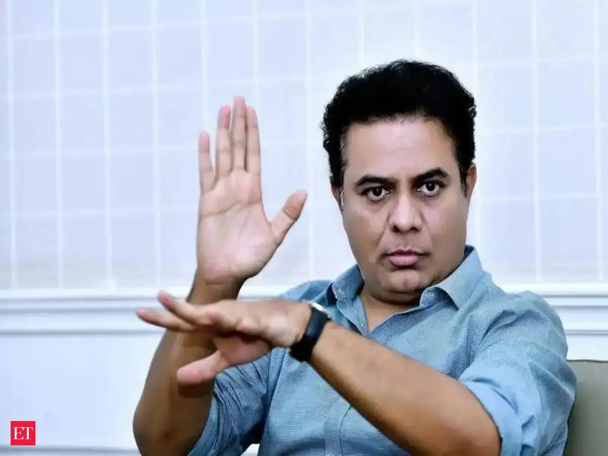 BRS Working President K T Rama Rao Appears Before ED in Money Laundering Case