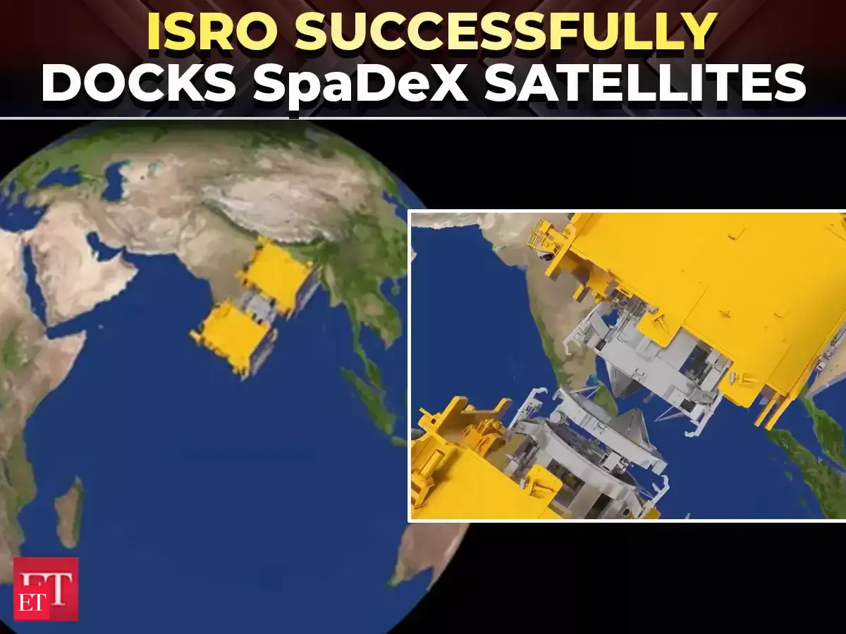 ISRO successfully docks SpaDeX satellites; becomes fourth country