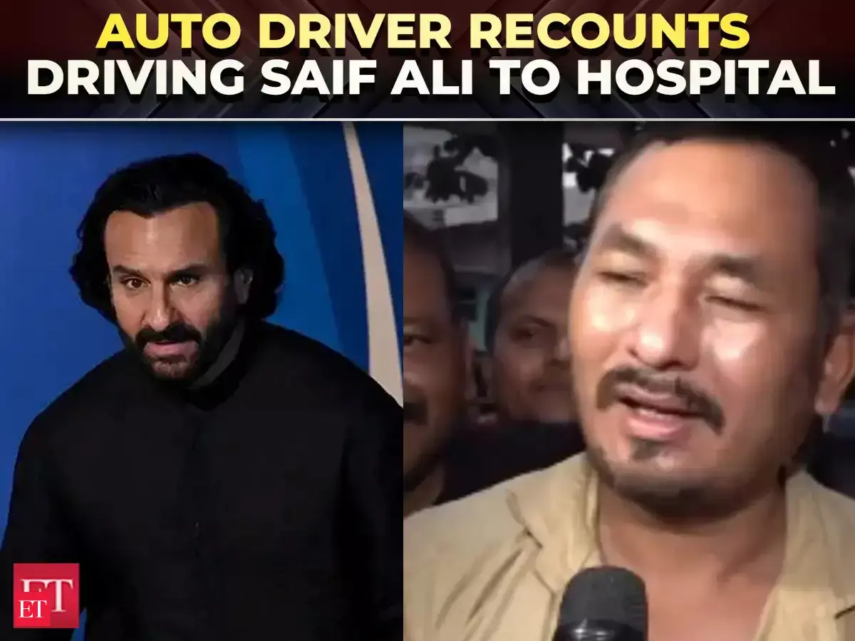 ‘Khoon se lat-pat’: Auto rickshaw driver who took Saif Ali Khan to ...