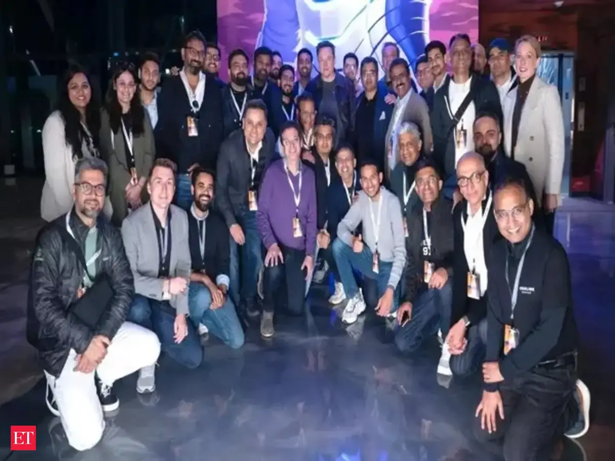Elon Musk Hosts Indian Business Delegation at SpaceX's Starbase Facility