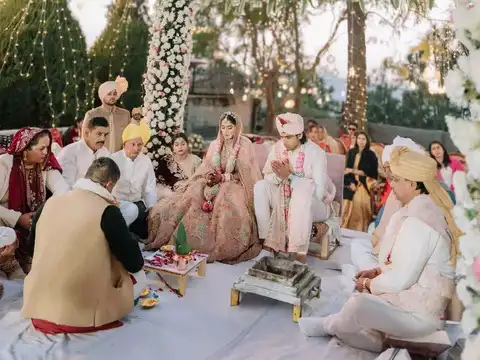 A heartfelt wedding announcement