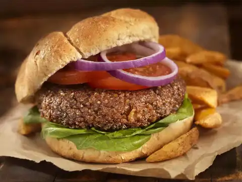 Soya and veggie burgers