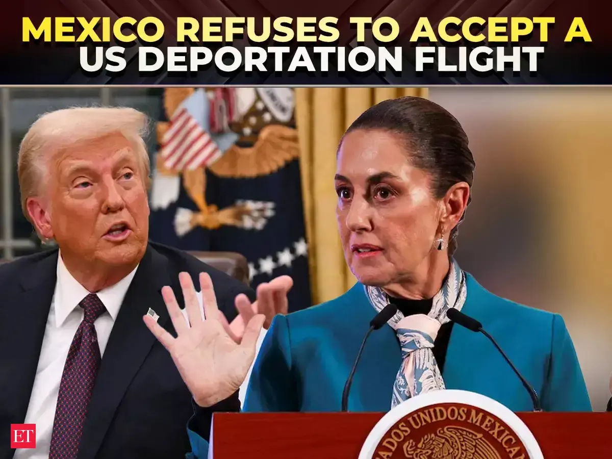 Mexico blocks US deportation flight amid tensions over Trump's ...