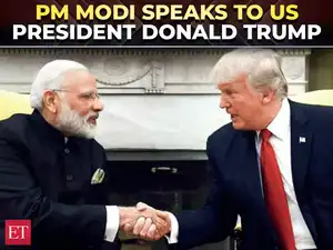 India US relations: PM Modi speaks to US President Donald Trump over ...
