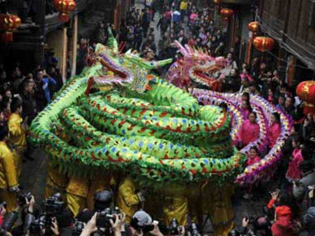 Dragon dance