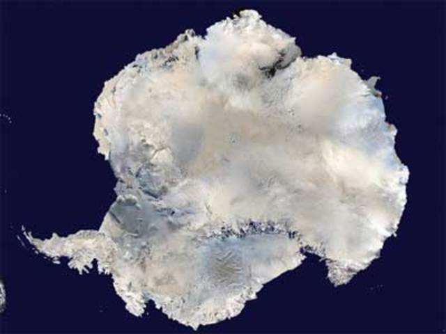 NASA: A satellite view of Antarctica