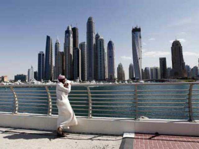 The Dubai Marina in Dubai