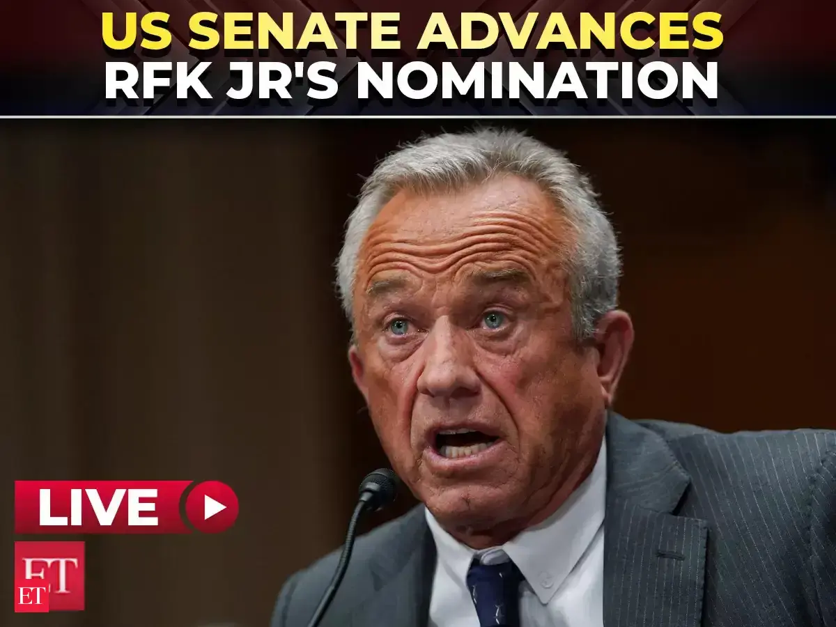 LIVE | RFK Jr. confirmation vote: US Senate advances Robert F Kennedy ...