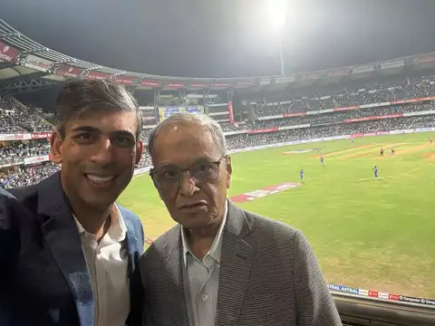 Sunak's cricket experience in India
