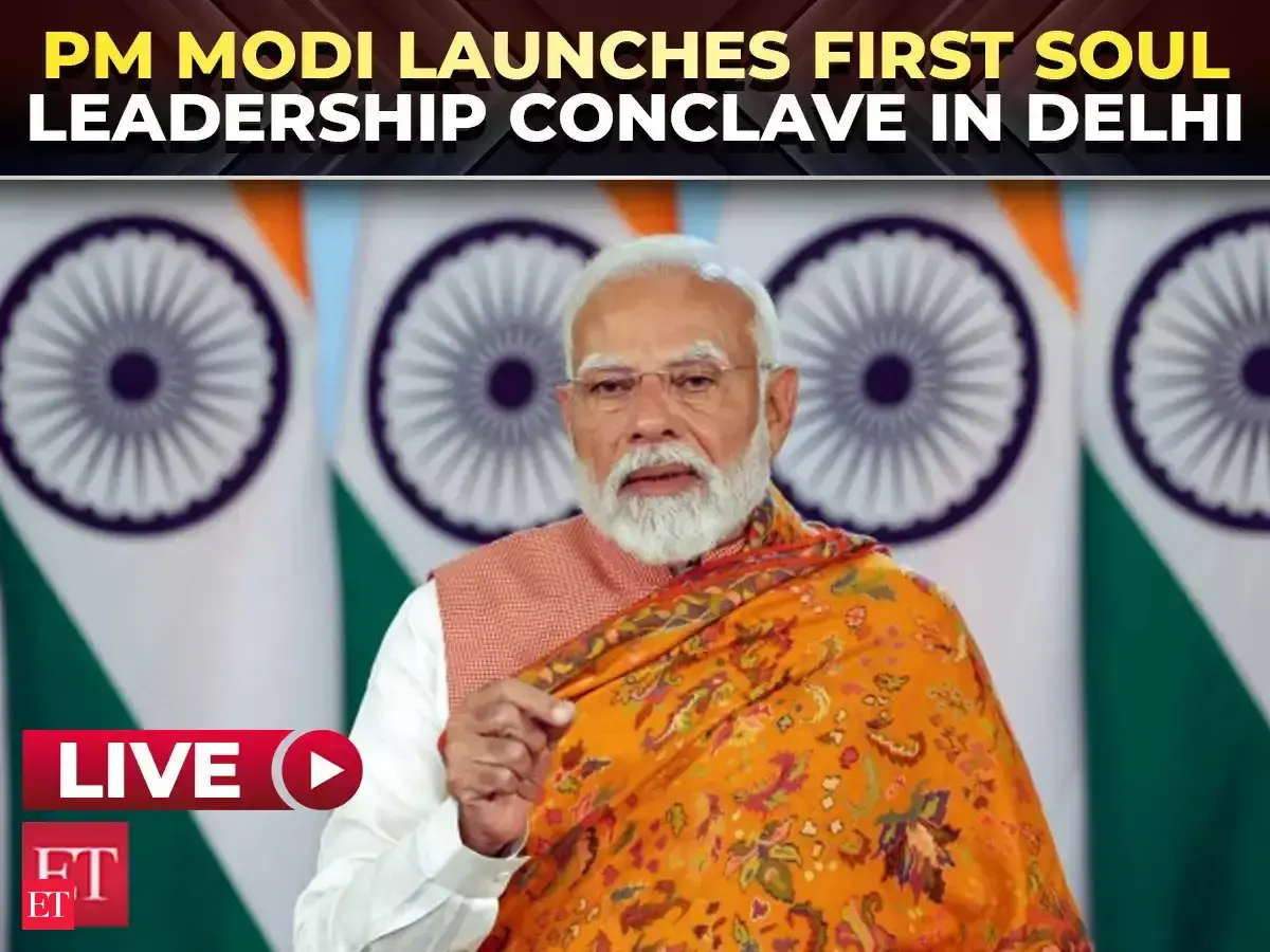 LIVE: PM Modi inaugurates first edition of SOUL Leadership Conclave in ...