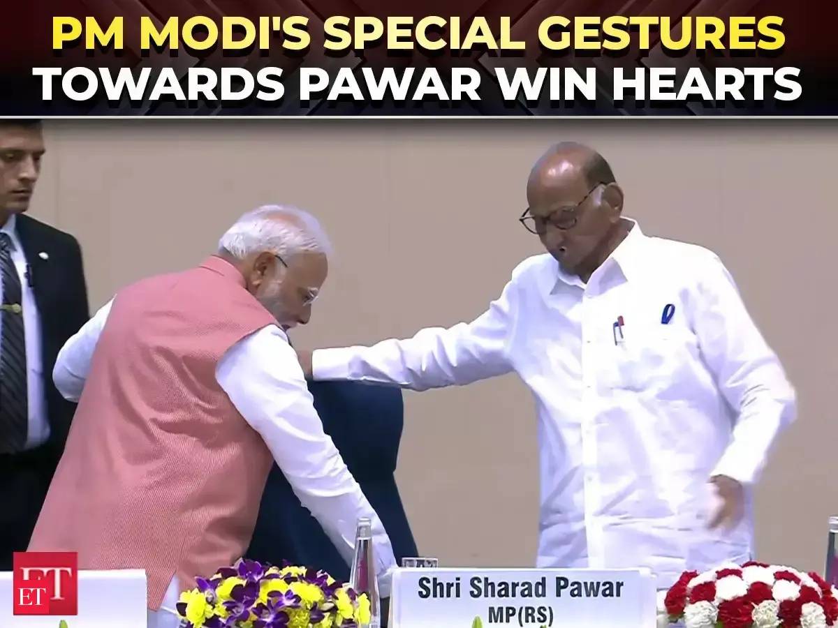PM Modi's special gestures towards Sharad Pawar win hearts; From ...