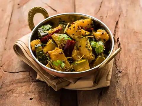 Pumpkin ki Sabzi