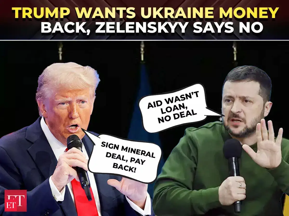 Trump seeks 'payback' from Ukraine as rare earth deal looms, Zelenskyy ...