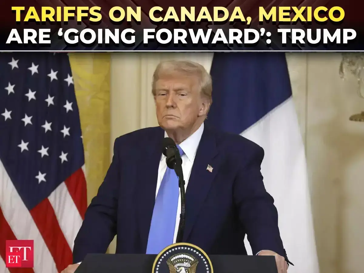 Trump says Canada, Mexico tariffs are 'going forward' with more import ...