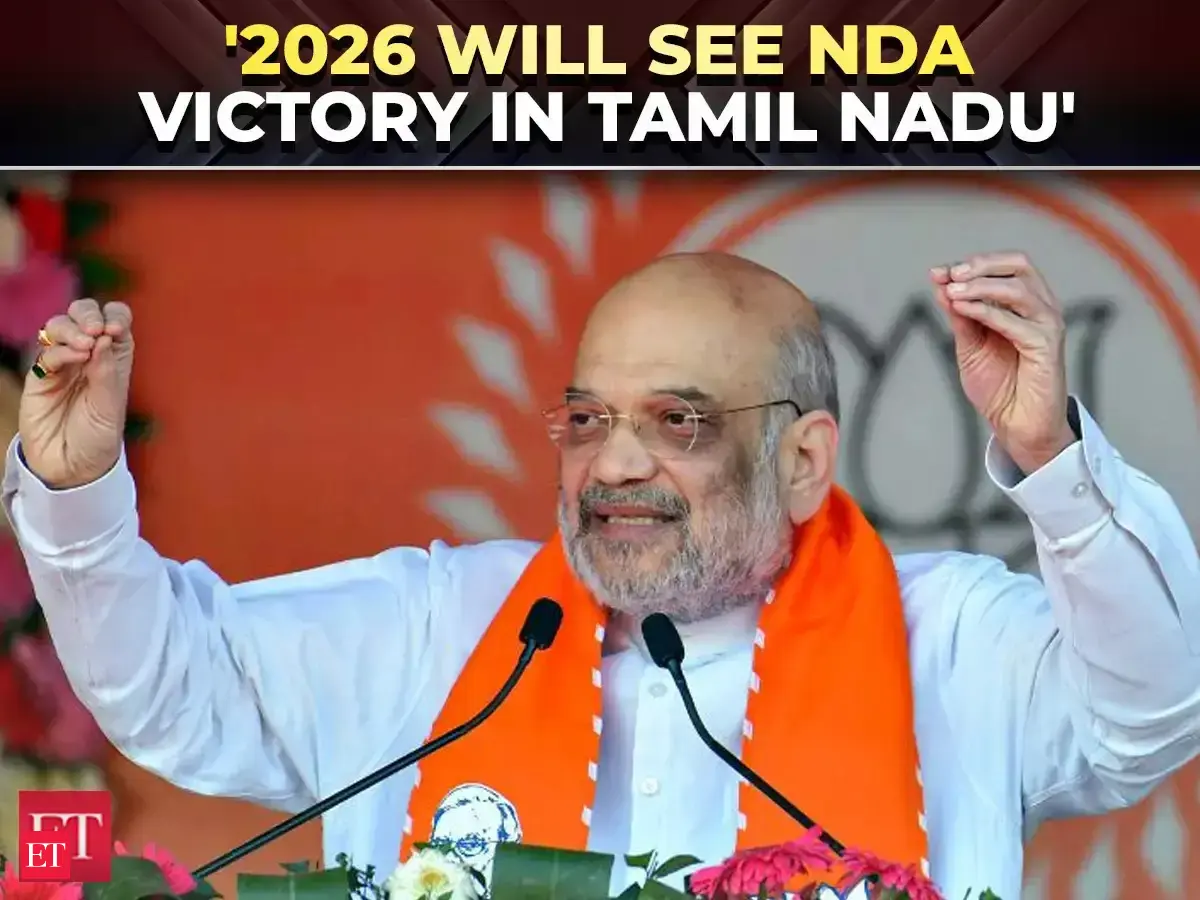 Amit Shah in Tamil Nadu: 2026 will see NDA victory in the state - The ...
